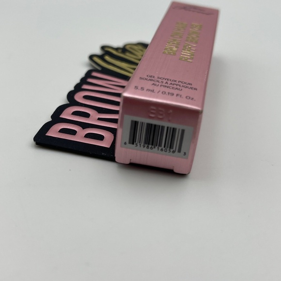 NEW TOO FACED - TAUPE Brow Wig Brush On Hair Fluffy Brow Gel FullSize .19oz - Picture 2 of 5